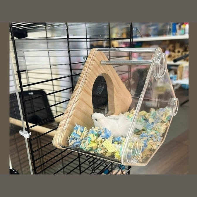 Transparent Bird Breeding Box