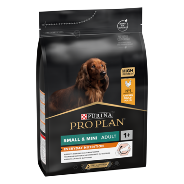 Pro Plan Everyday Nutrition Small and Mini Adult, Dry Dog food with Chicken, 3 kg