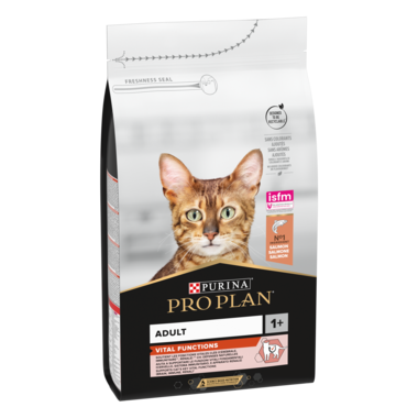 Pro Plan Adult Vital Functions Everyday Dry Cat Food with Salmon, 1.5 kg
