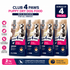 Club 4 Paws For Puppies of all Breeds Ric in Chicken Dry Food 2Kg Bundle of 4 Pack