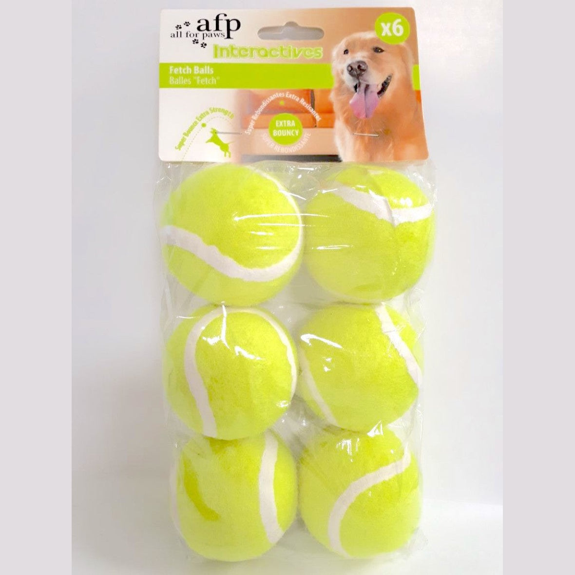Fetch Balls 6/pk