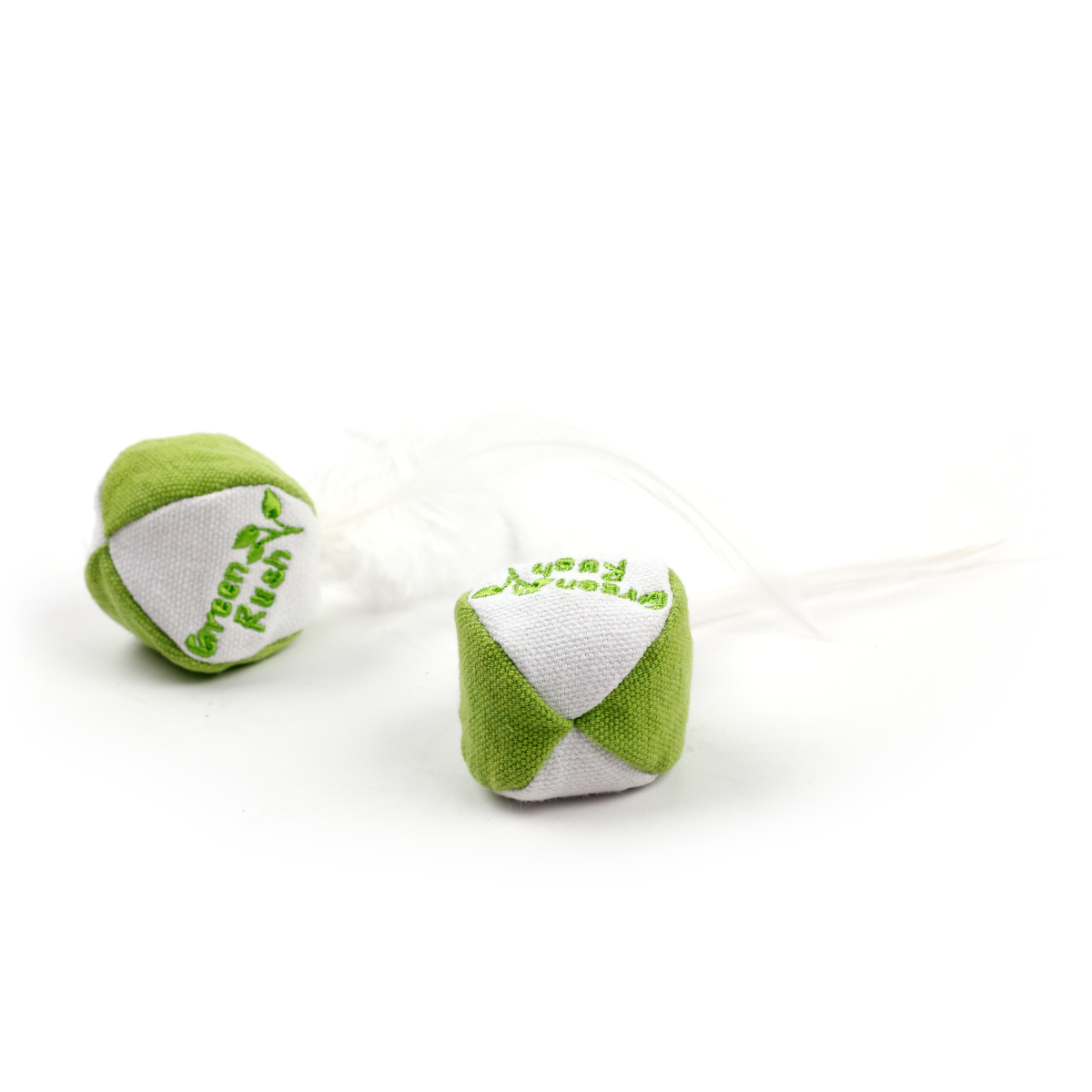 Green Rush Feather Ball