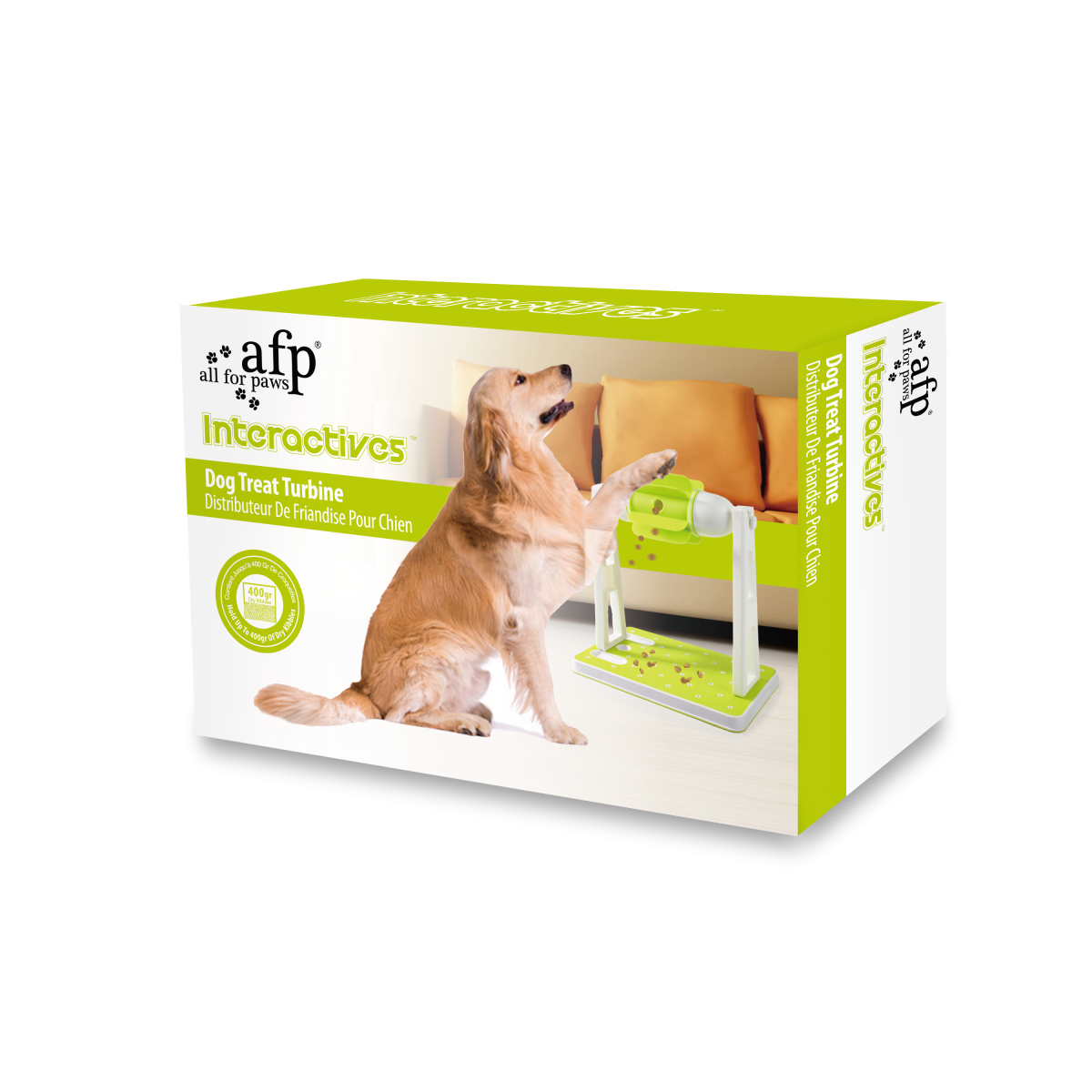 Interactive Dog Treat Frenzy Roll