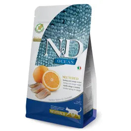 Farmina N&D Cat Ocean Herring and Orange recipe Adult 1.5kg