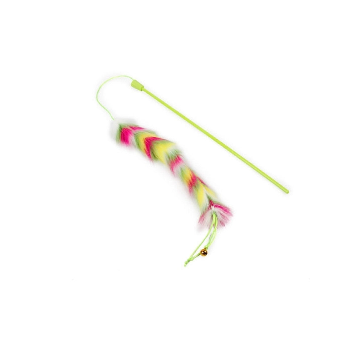 Long Fluff Wand Green