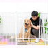 Square Pipe Pet Fence 6 Panel Set