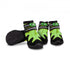 Outdoor Dog Shoes Green Large, 6.4 cm