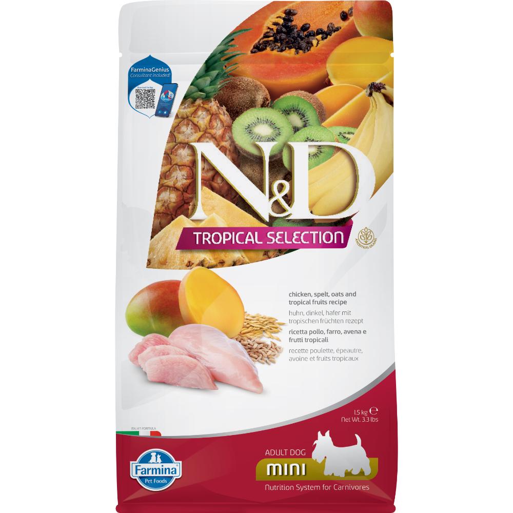 Farmina N&D Tropical Dog Chicken Adult Mini 1.5kg