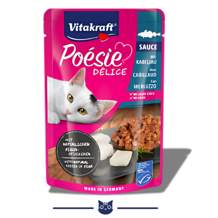 Vitakaraft Poesie Delice Cod Fish 85G