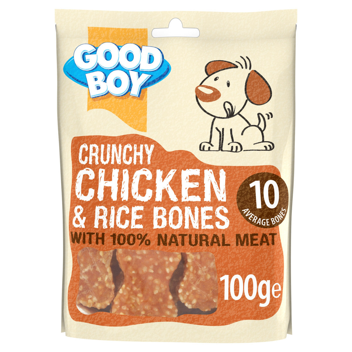 Goodboy Crunchy Chicken & Rice Bones 100 g