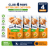 Club 4 Paws For Kitten Chicken Dry Food 300g Bundle of 4 Pack