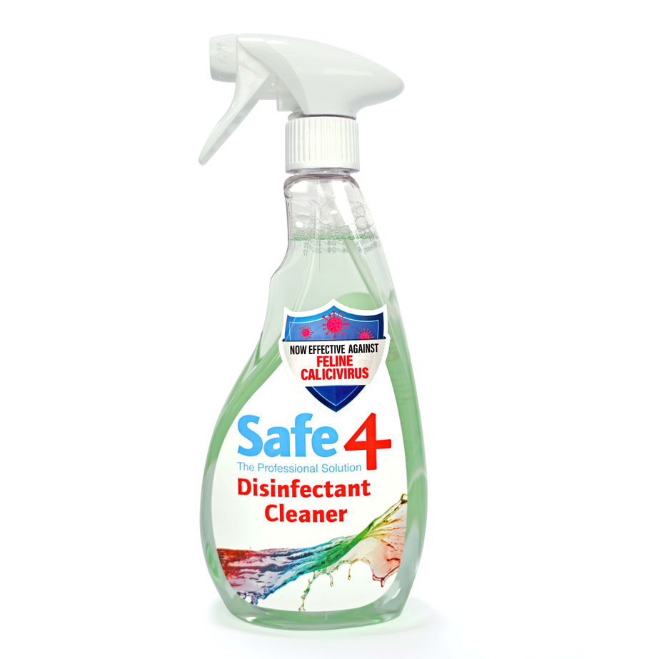 Safe4 Disinfectant Pre-Diluted Apple Scent 500ml