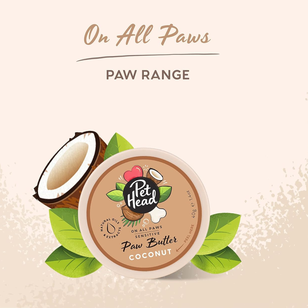 Pet Head On All Paws Coconut Paw Butter 40 g