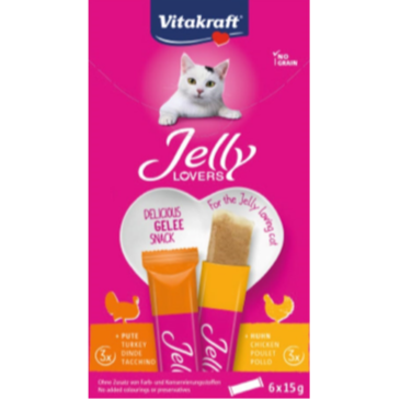 Vitakaraft Jelly Lovers Chicken & Turkey 15G 6Pc