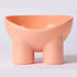 Elephant Leg Elevated Cat Bowl