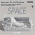 Meowda Stainless Steel Litter Box Size 60x40x33 Cm