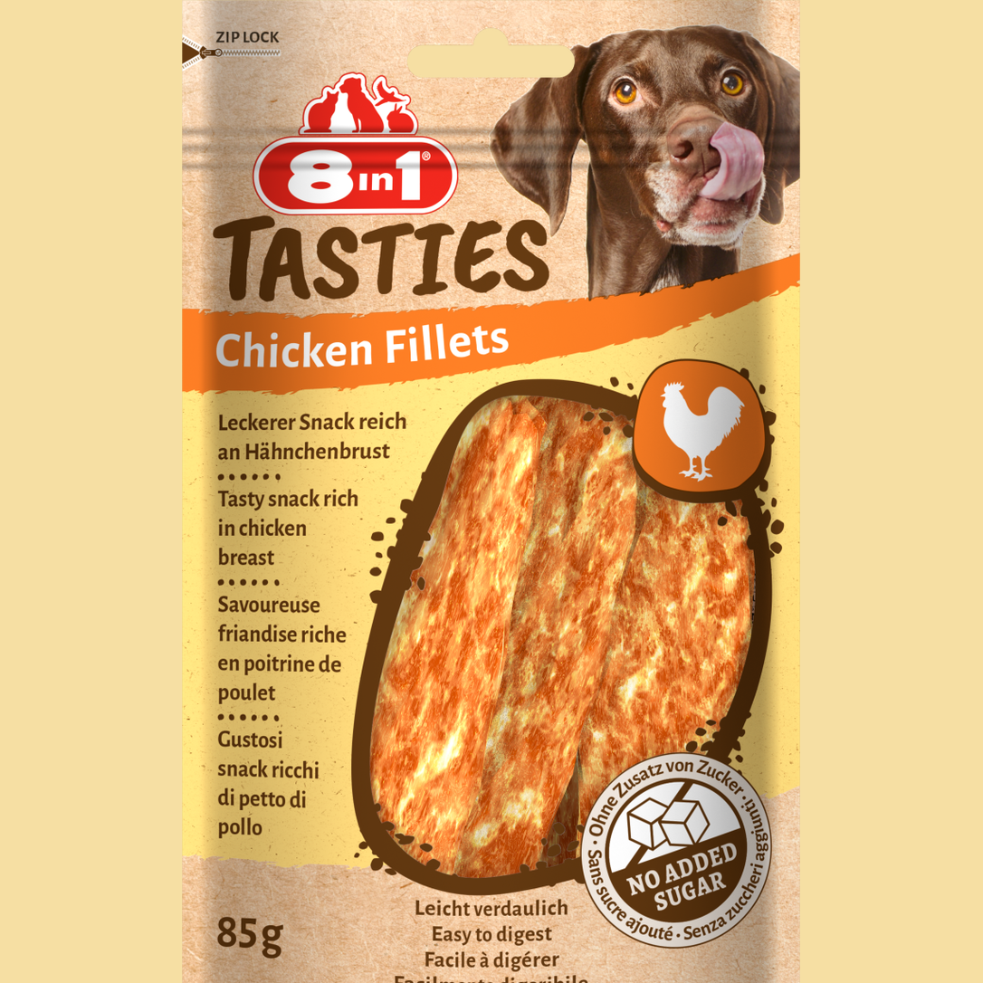 8in1 Tasties Chicken Fillets 85 g