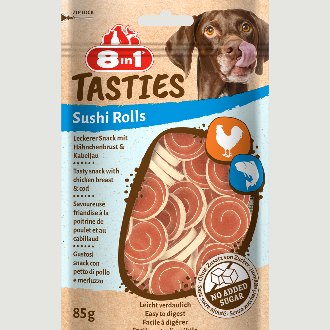 8in1 Tasties Sushi Rolls 85 g