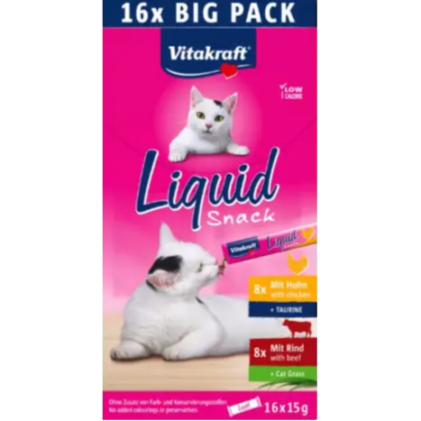 Vitakaraft Liquid Snack Multipack 15G - 16Pcs