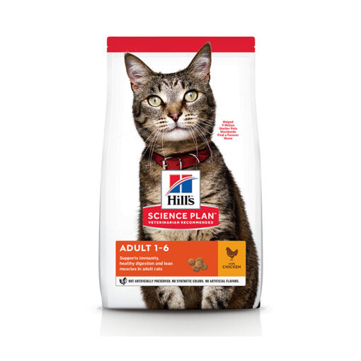 Hill`s Science Plan Adult Cat Food With Chicken (3kg)