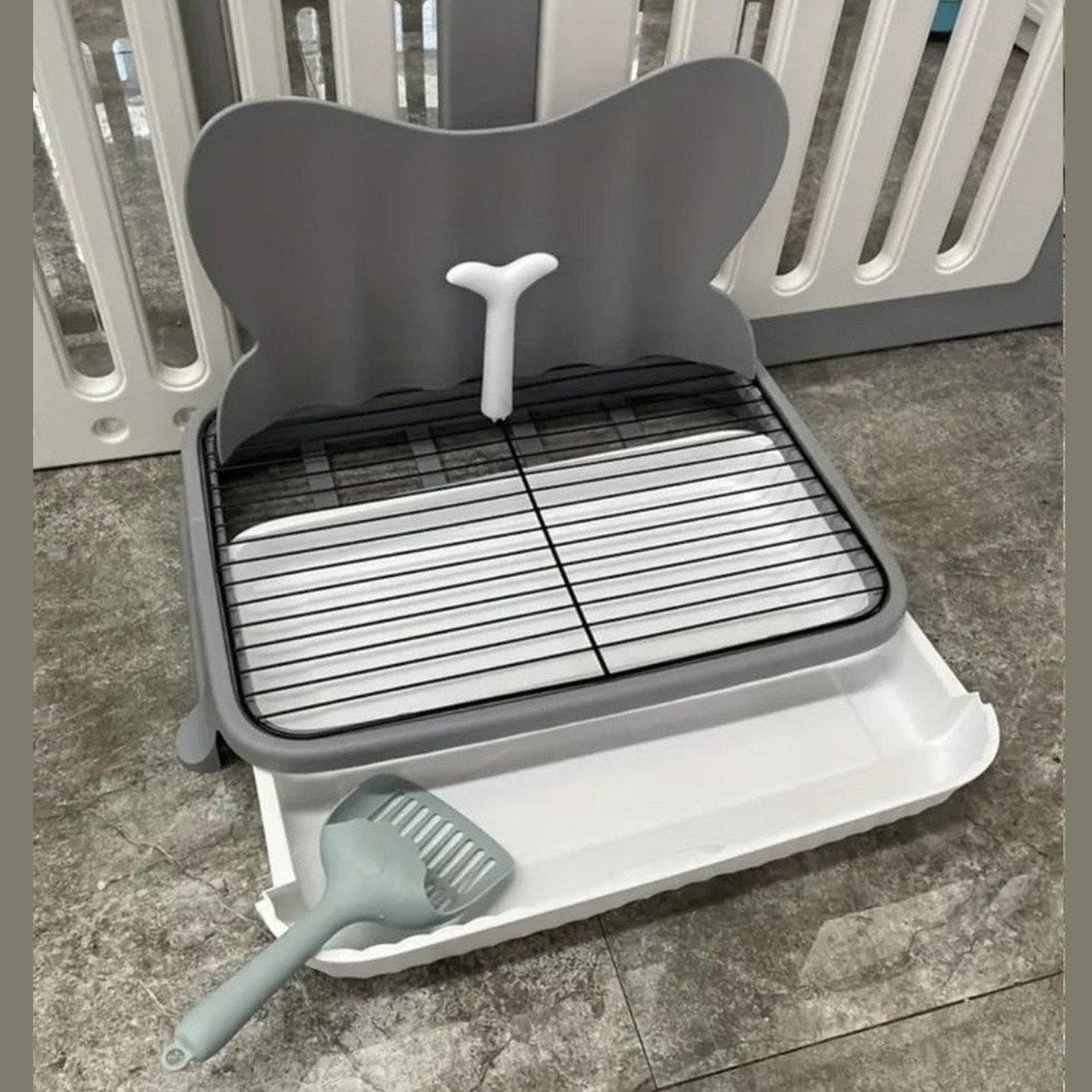 Whale Oversized Drawer Dog Toilet