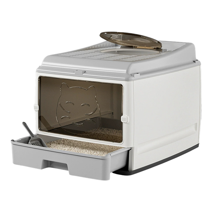 Prefer An Extra-Large Drawer-Type Litter Box