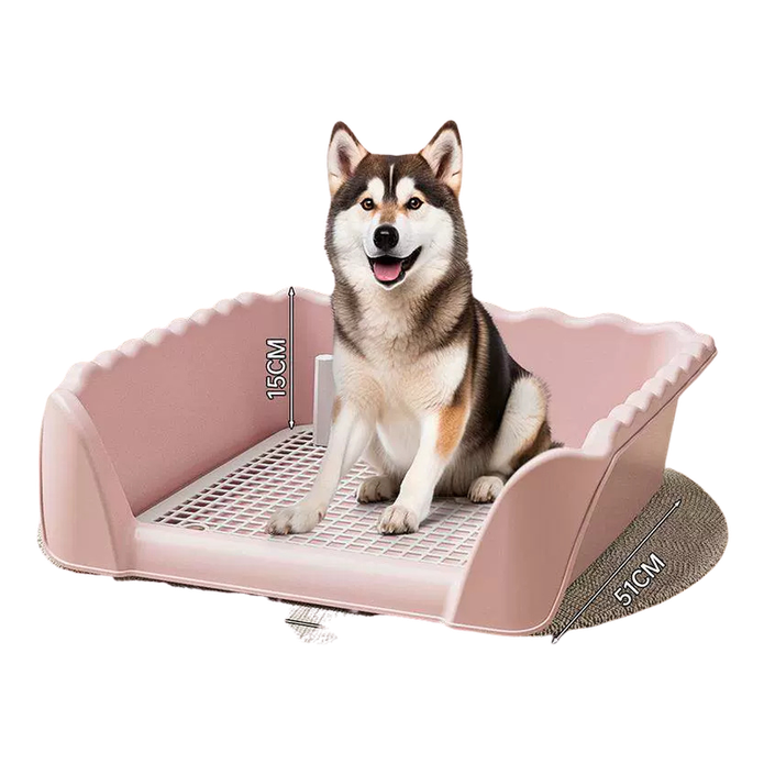 Prefer An Oversized Wavy Dog Toilet