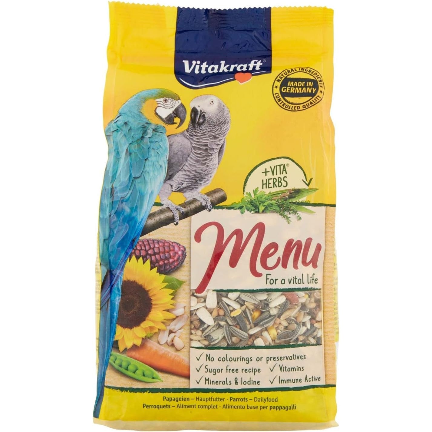 Vitakaraft Parrot Menu Vital 1Kg