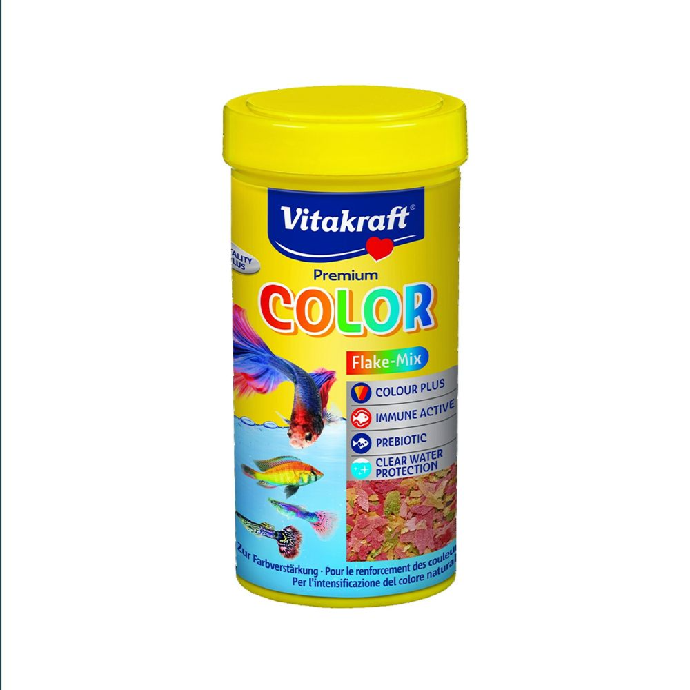 Vitakaraft Fish Vita Premium Color Flake Mix 250ML