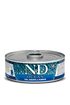 Farmina N&D Cat Ocean Tuna, COD Shrimpt & Pumpkin 70gx24pcs