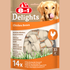8in1 Delights Bones in Bag XS, 14 pcs, 168 g