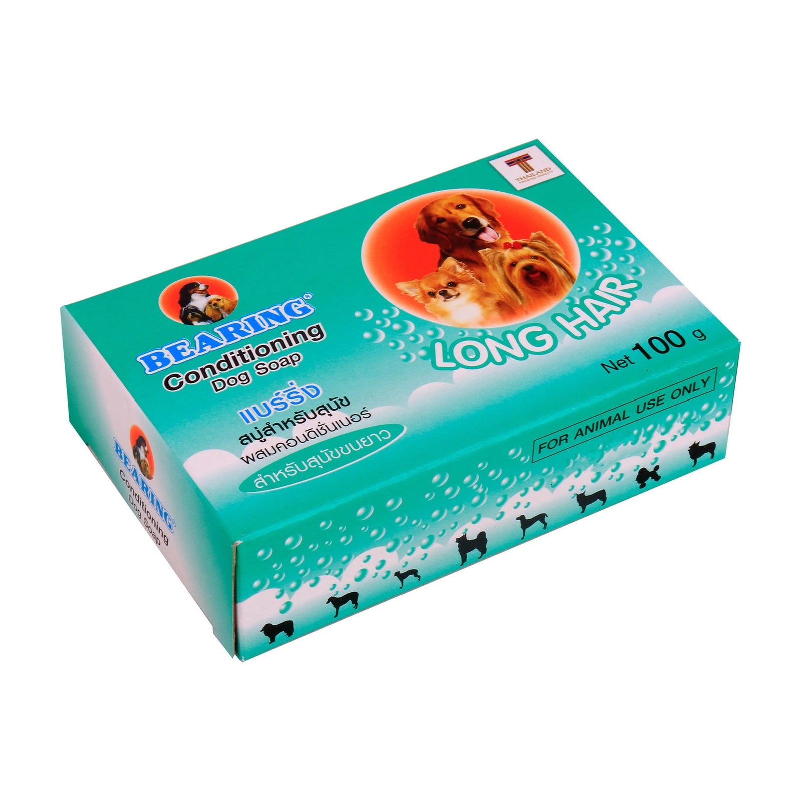 BEARING Tick & Flea Soap For Dog Long Hair (100 g)