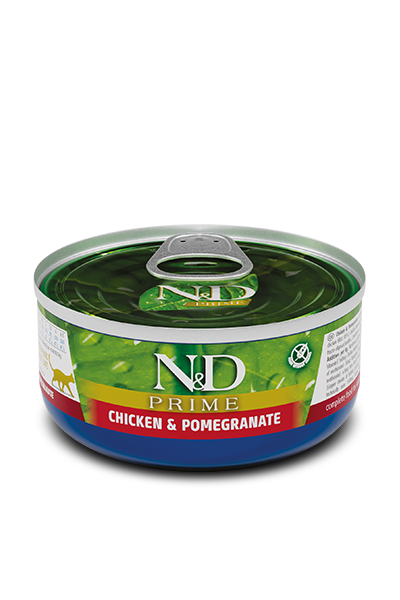 Farmina N&D Cat Prime Chicken & Pomegranate 70gx24pcs
