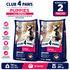 Club 4 Paws Puppies of all breeds Rich in Chicken Dry Food 14Kg Bundle of 2 Pack