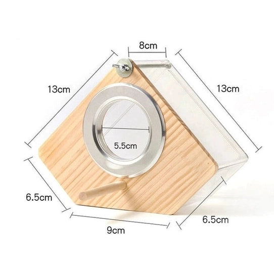 Bird Breeding Box Diamond-Shaped