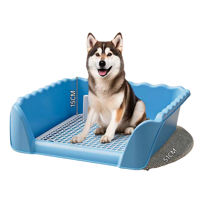 Prefer An Oversized Wavy Dog Toilet