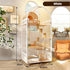 Arched Cat Villa-White