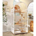 Arched Cat Villa-White