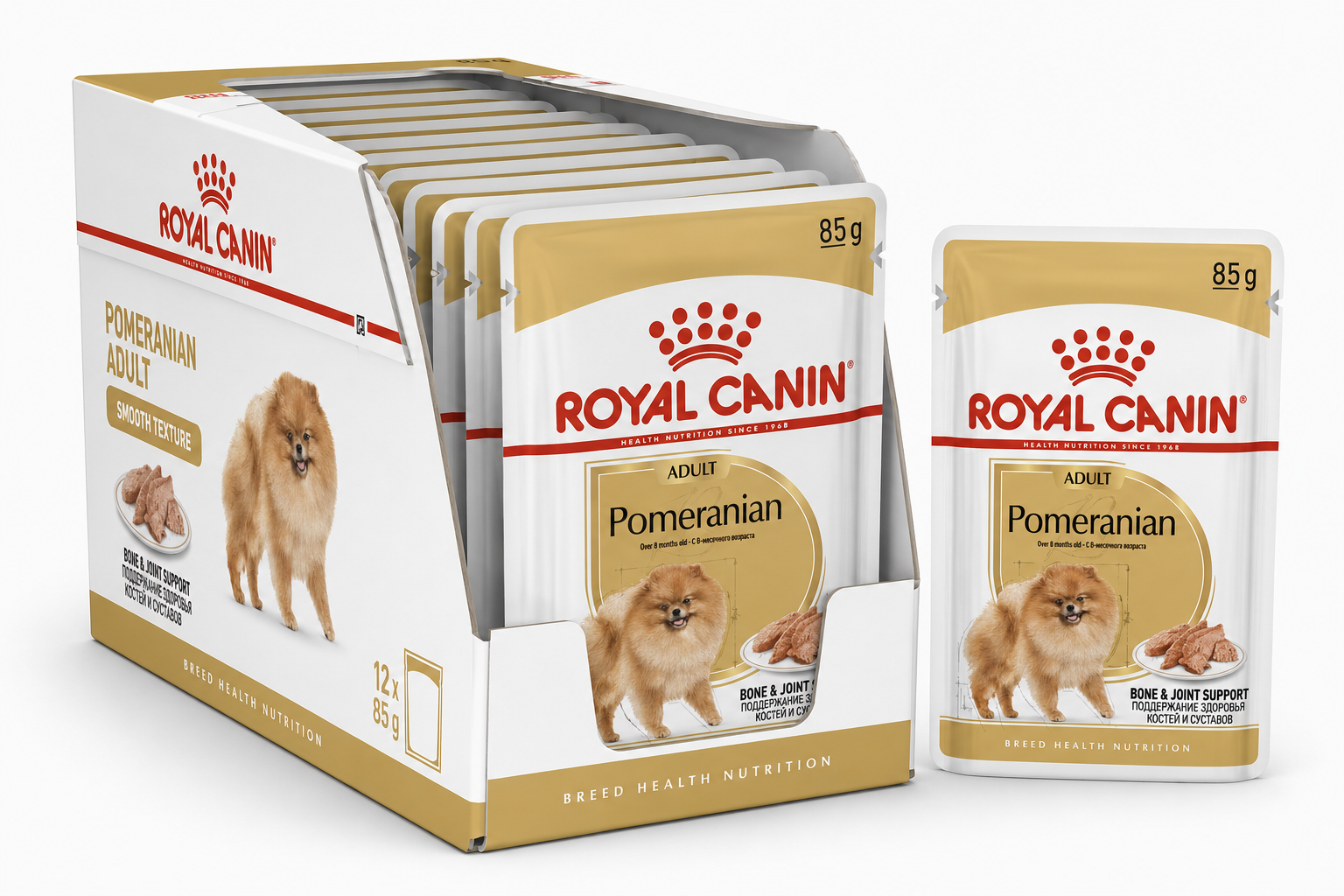 Breed Health Nutrition Pomeranian (Wet Food - Pouches) 12 X 85G