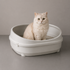 Gloss Top Litter Box Large Model 003A Size 58x40x23 Cm