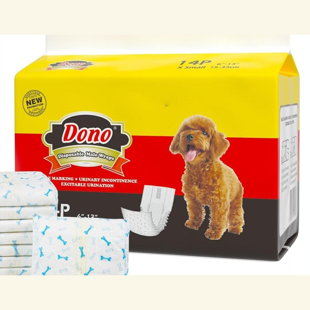 Dono Male Wraps   Xs 14Pcs