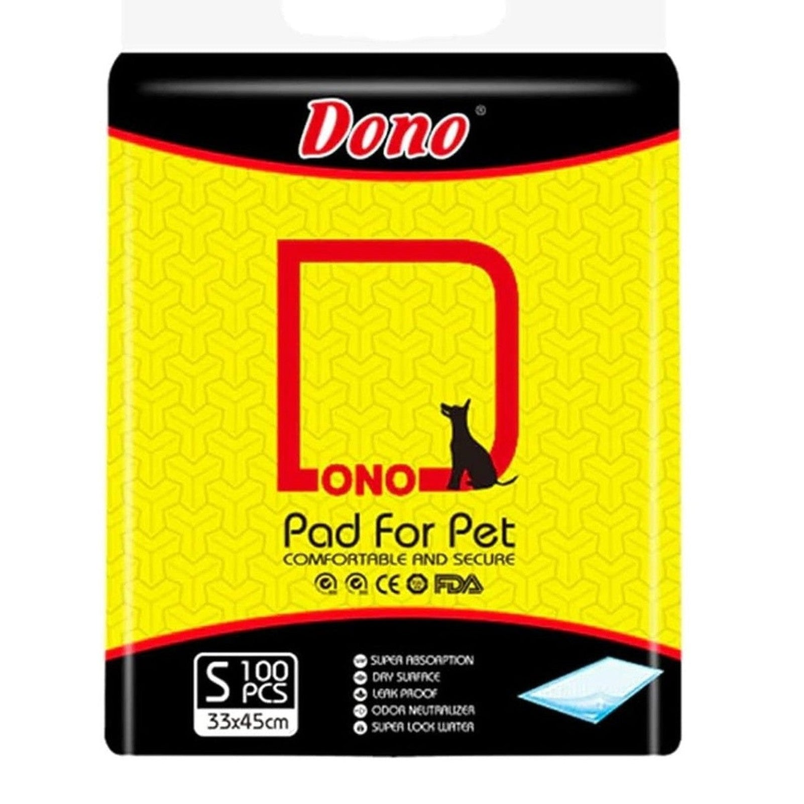 Dono Pet Pads S 33x45cm100Pcs