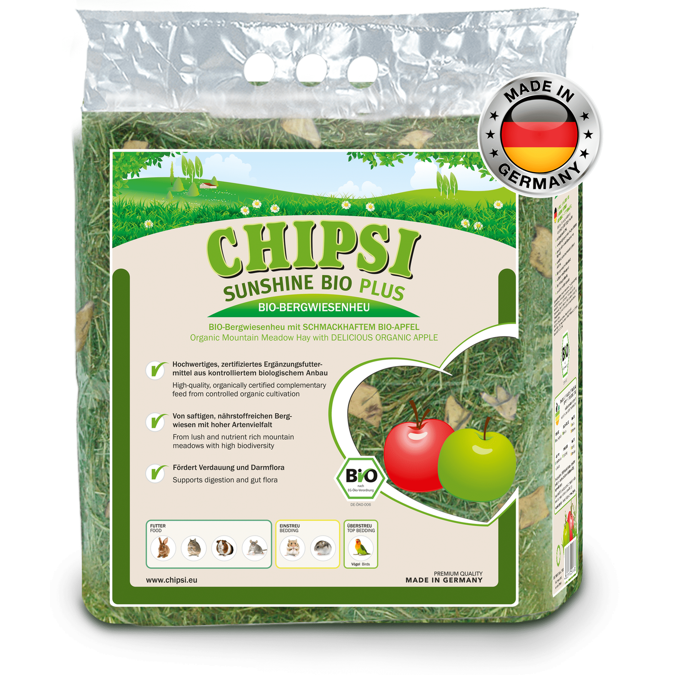 JRS-CHIPSI Sunshine Bio Plus Apple 600g