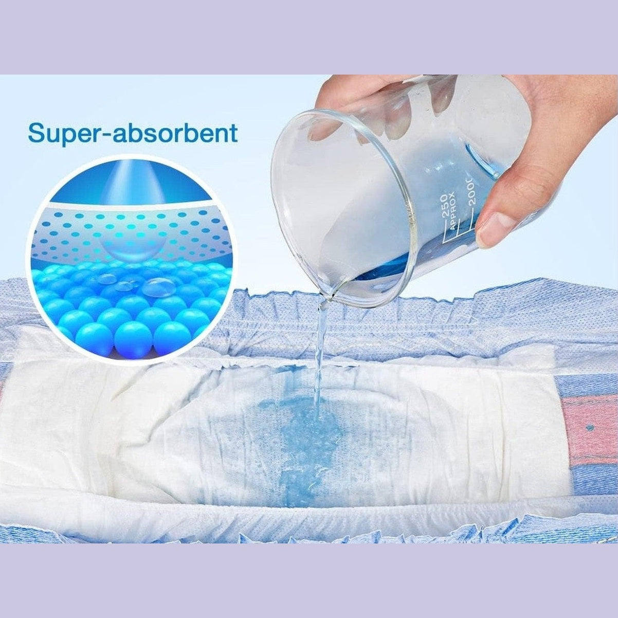 Jeans Style Dono Male Dog Diaper M 18Pcs