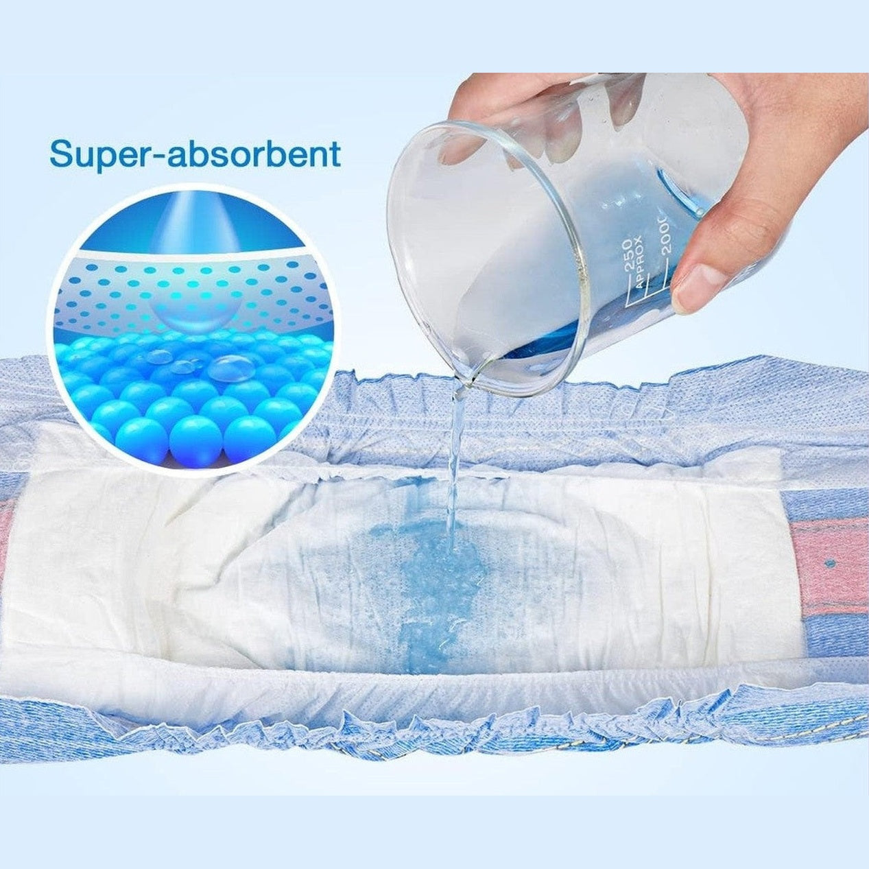 Jeans Style Dono Male Dog Diaper Xs 26Pcs