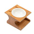 Simple Bamboo And Wood Single Bowl Porcelain Bowl