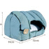 Dual-Purpose Arched Cat Nest-Green
