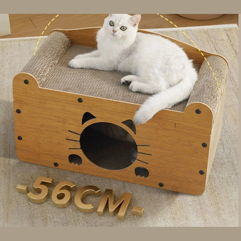 Cat Head Sofa Corrugated Cat Nest