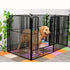 Square Pipe Pet Fence 6 Panel Set