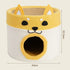 Shiba Inu Sword Hemp Bucket